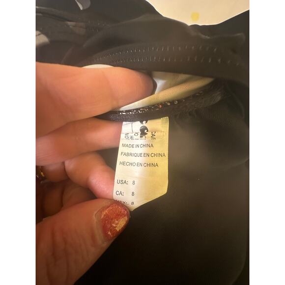 Beautiful Cocoship High Waist Tummy Control Swimsuit Sz. 8 - Picture 4 of 5